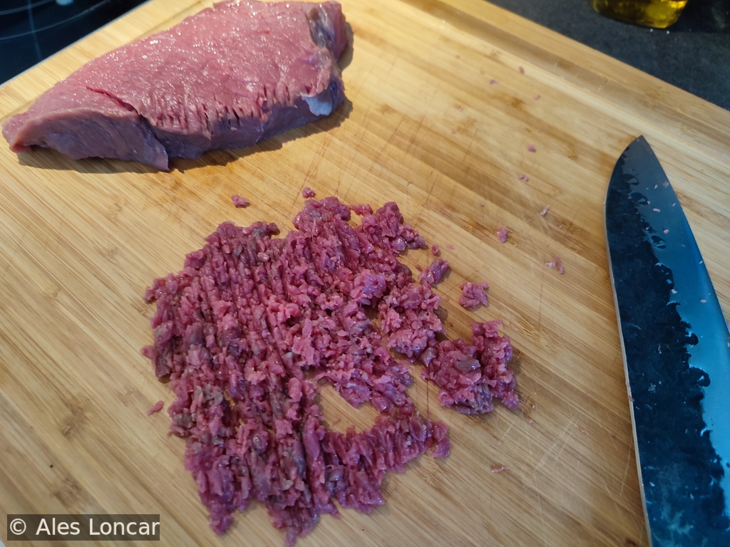 Hand-Chopped Beef Steak Tartare