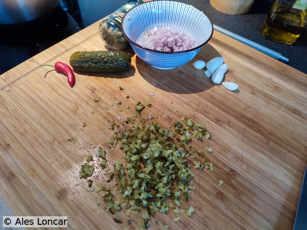 Hand-Chopped Beef Steak Tartare