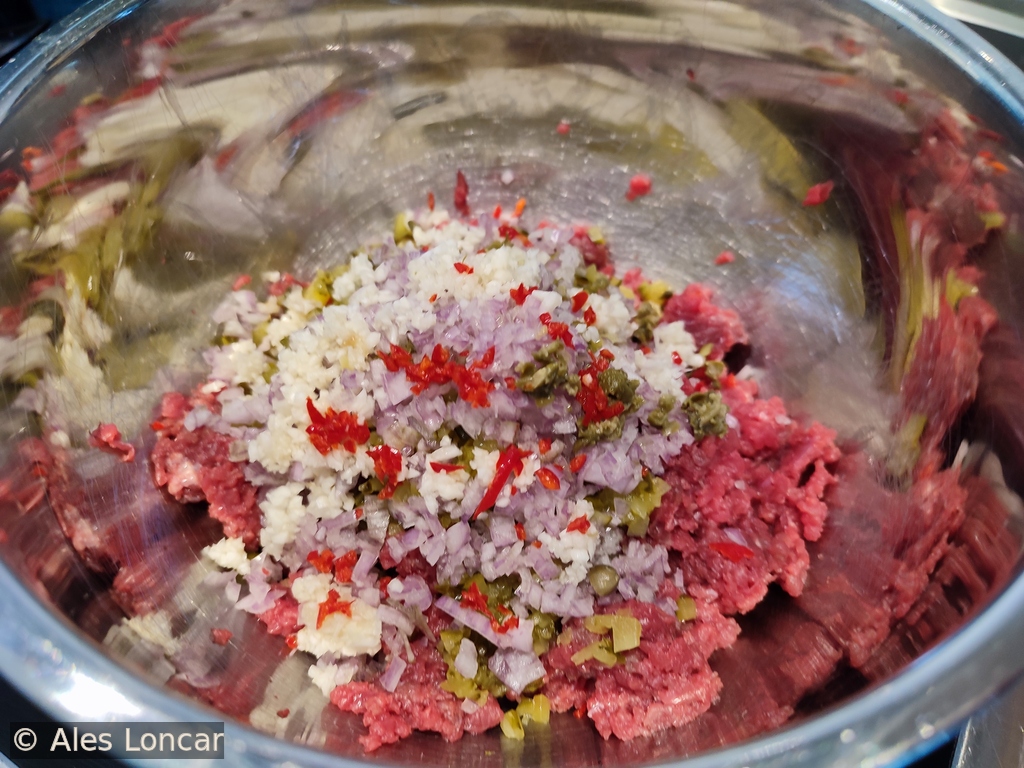 Hand-Chopped Beef Steak Tartare