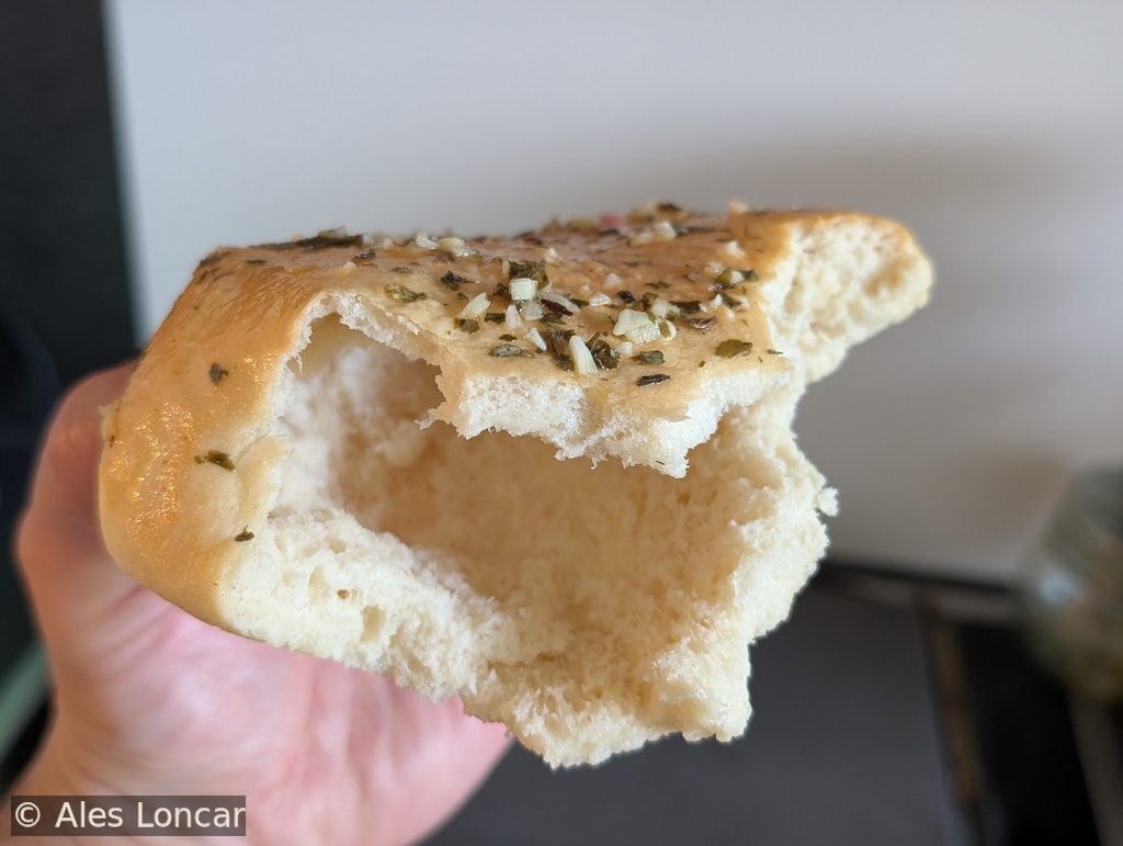 The perfect pocket (džep). Airy, steaming, and completely hollow inside—ready to be stuffed.